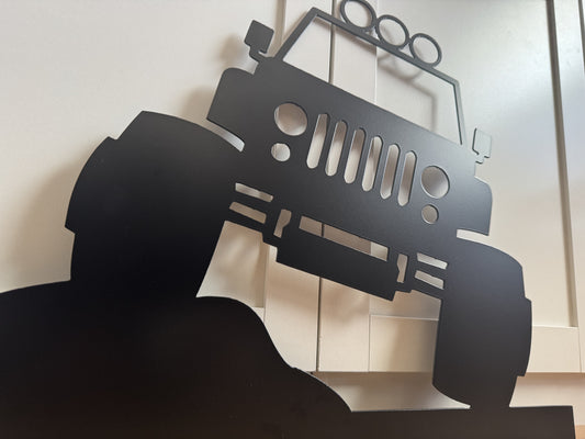 JEEP Metal Art Decor