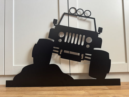 JEEP Metal Art Decor